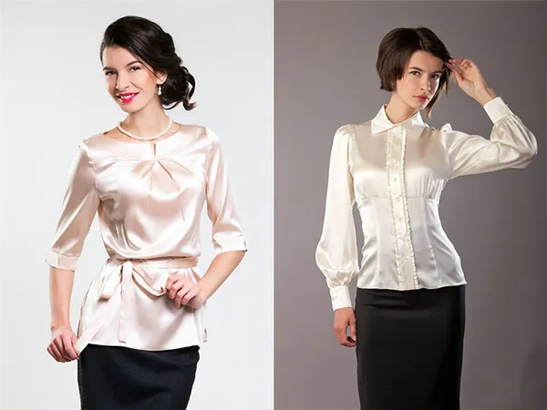 Блузка с рукавом (125 фото): советы какой выбрать материал и фасон, с чем носить. Инструкция, как подобрать стильную и красивую блузку. Блузка женская с длинным рукавом. 47