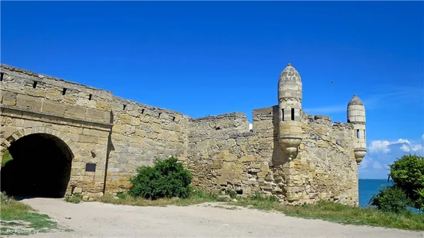 Крепость в Керченском проливе