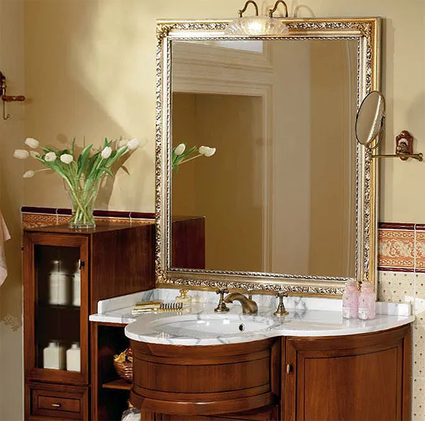 Какое зеркало выбрать для ванной комнаты: полезные советы. Зеркало в ванную комнату. 10