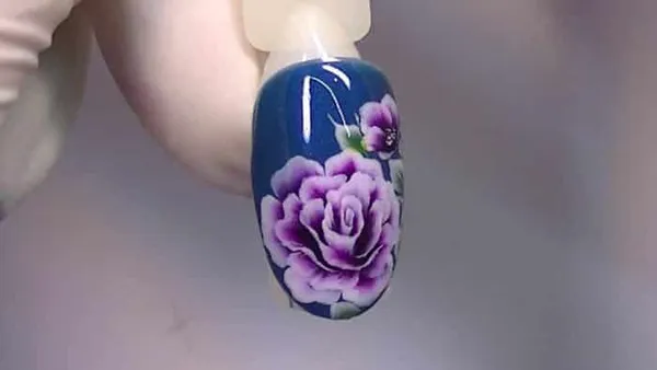 китайская роспись на ногтях