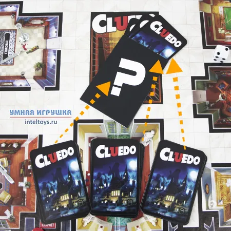 Настольная игра Cluedo интернет-магазин