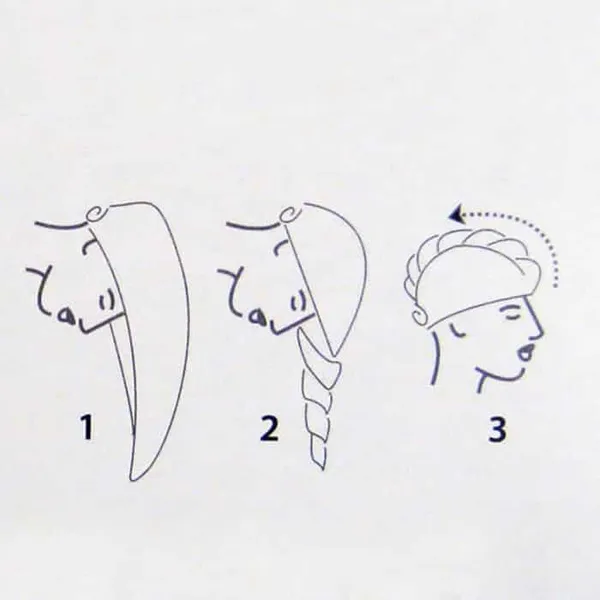 9 простых способов завязывания тюрбана на голове. Как завязать чалму. 21