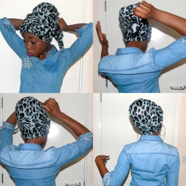 9 простых способов завязывания тюрбана на голове. Как завязать чалму. 9