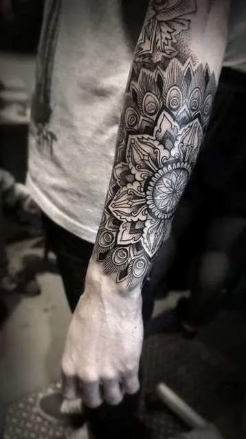 mandala-forearm-tattoo-idea