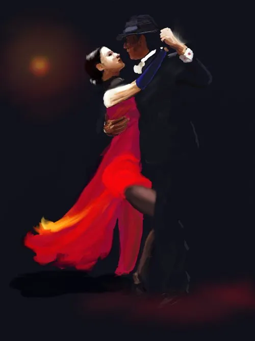 Аргентинское танго и спортивно-бальное танго. Танго бальные танцы. 2