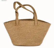 Пляжная сумка из джута