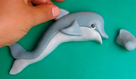 Как лепить дельфина
