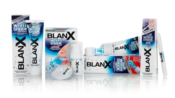 Отбеливающие зубные пасты BLANX WHITE SCHOCK и BLANX MED