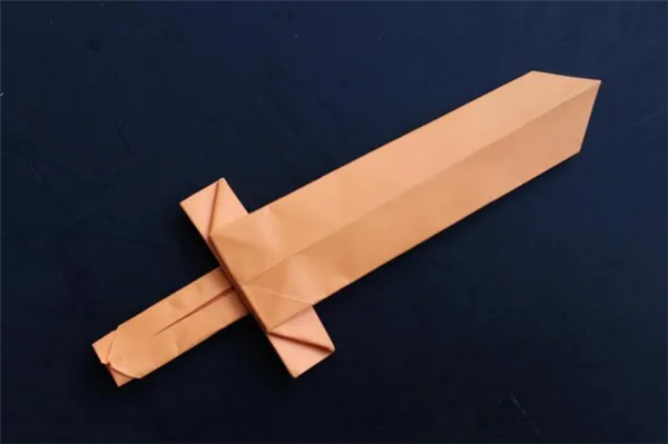 Как сделать из бумаги меч своими рукамик из майнкрафта, ниндзя, самурайский — поэтапные схемы с шаблонами. Оружие из бумаги а4. 20