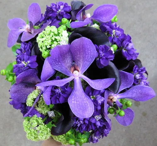 Букет невесты из орхидей фото 10