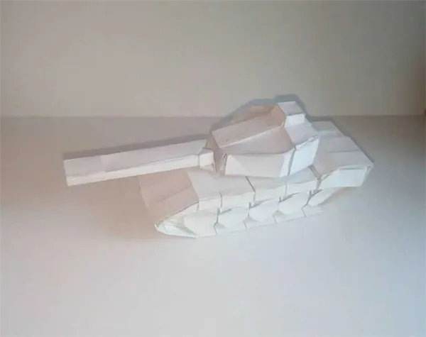 Оригами танк — схемы и подробное описание как изготовить бумажный танк просто и быстро (75 фото). Военная техника своими руками. 12