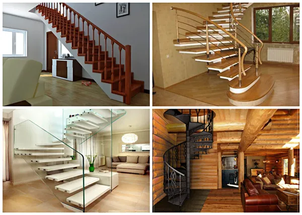 Особенности, преимущества и способы реализации дизайна гостиной с лестницей на второй этаж. Лестница в доме. 2