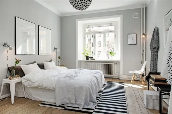 Спальня в скандинавском стиле: подробный гайд фото. Спальня в скандинавском стиле. 16