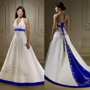 Голубое свадебное платье — 83 фото от самых темных до самых нежных оттенков. Голубое свадебное платье. 8