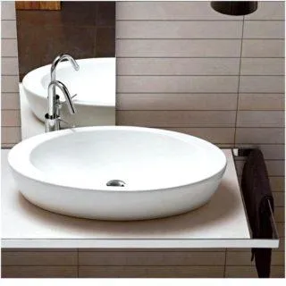 Круглые раковины для ванной на столешницу: отзывы пользователей. Круглая раковина в ванную. 3