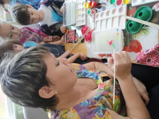 Мастер-класс «Техника нетрадиционного рисования «Эбру» как средство развития творческих способностей дошкольников»методическая разработка по рисованию. Эбру рисование на воде. 3