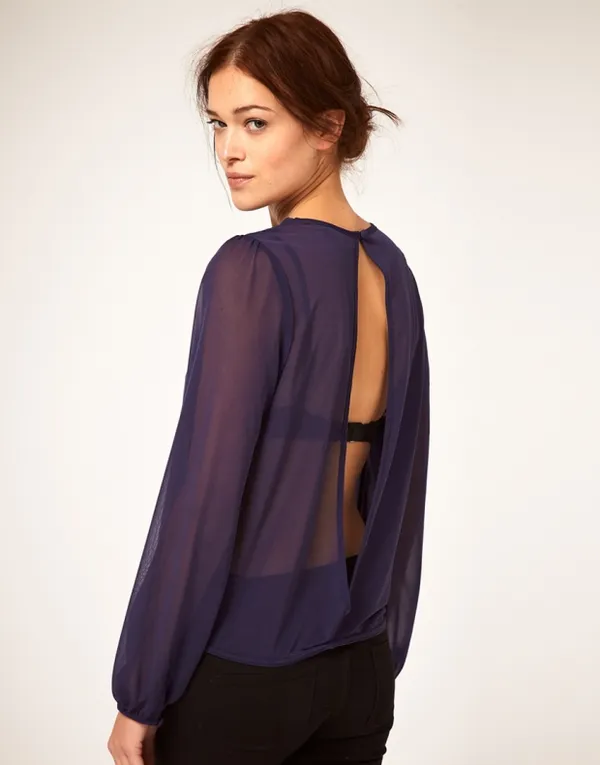 Как носить прозрачную блузку: правила, модные советы, фото. В прозрачной блузке. 38