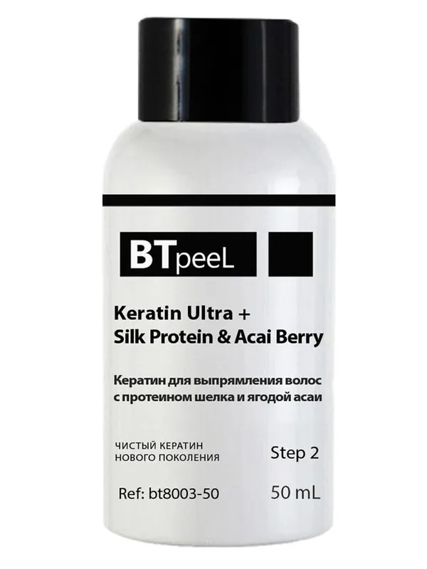 BTpeel Ultra+ с протеином шелка и ягодой асаи