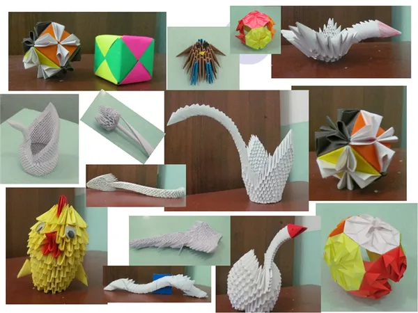 Геометрические фигуры из бумаги: делаем поделку в технике оригами. Геометрические фигуры из бумаги. 12