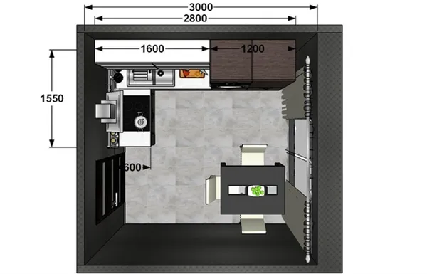 Как обустроить кухню 9 кв м? (лучший дизайн, 62 фото). Дизайн кухни 9 кв метров с холодильником. 21