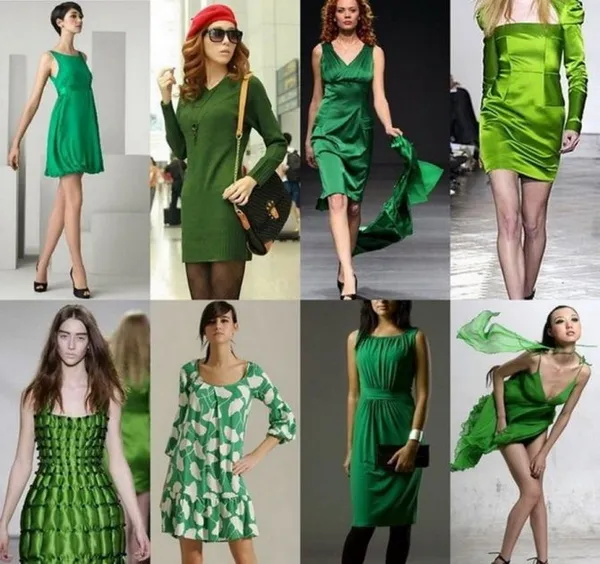 Какой маникюр подойдет к зеленому платью. Маникюр под зеленое платье. 9
