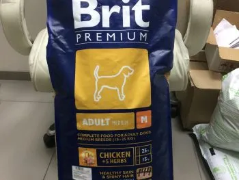Отзывы о корме Brit Premium для собак средних пород