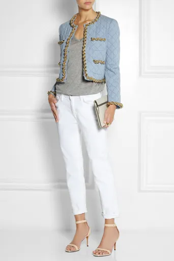 Джинсовый пиджак – 30 фото самых модных моделей этого сезона. Джинсовый пиджак женский. 14