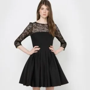 Маленькое черное платье на выпускной 2023: 3 красивых образа с Недели моды в Милане. Черное платье на выпускной. 9
