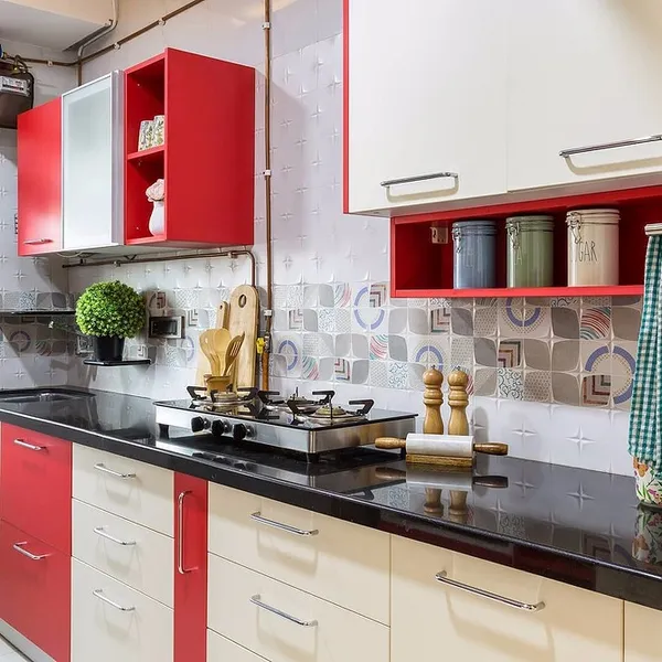Дизайн красной кухни: 73 примера и советы по оформлению интерьера. Красный свет на кухне. 6