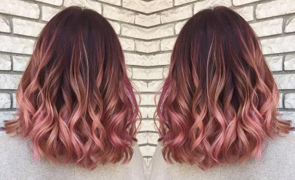 Розовая краска: трендовые и женственные оттенки. Розовая краска для волос. 3