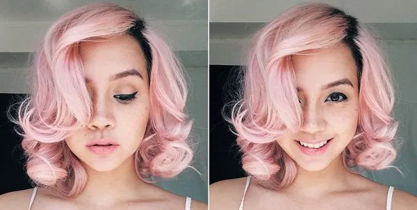 Розовая краска: трендовые и женственные оттенки. Розовая краска для волос. 2