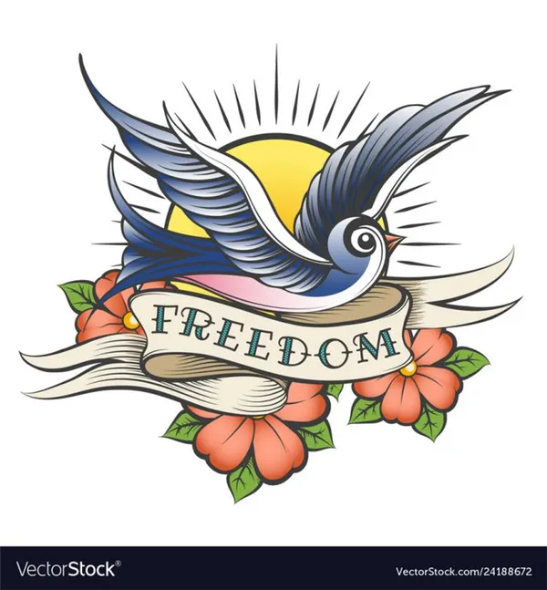 Тату свобода: символ, статуя, значение, для девушек, эскизы, на руке, для мужчин, надпись, знак, крылья. Символ свободы тату. 2
