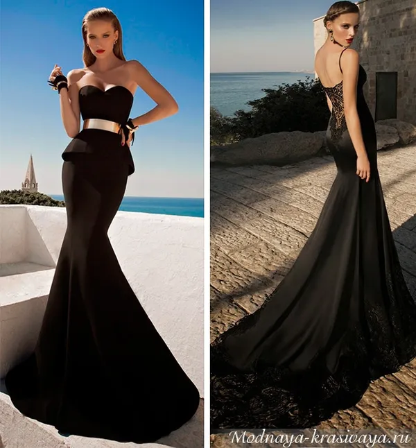 Маленькое черное платье на выпускной 2023: 3 красивых образа с Недели моды в Милане. Черное платье на выпускной. 4