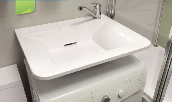 Стиральная машина под раковиной — все нюансы выбора модели, подключения и размещения. Машинка под раковиной в ванной. 9