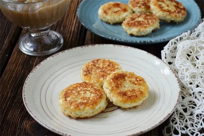 Сырники с овсяной мукой в аэрогриле