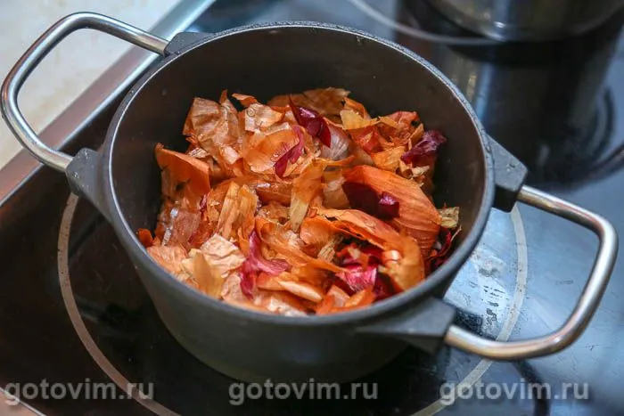 Грудинка в луковой шелухе, Шаг 01