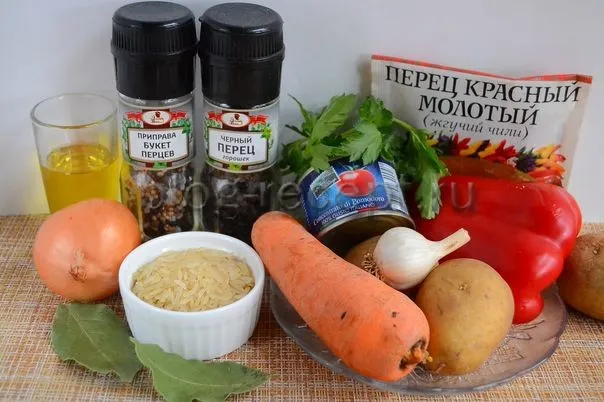 Рисовый суп на мясном бульоне 3