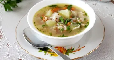 Крупник с гречкой и картошкой белорусский